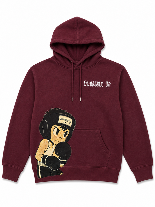 Squabble Up Hoodie Burgundy